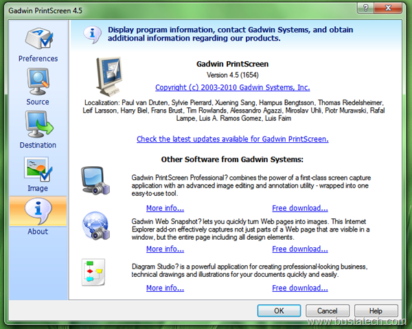 Nice software for Print Screen – Gadwin PrintScreen